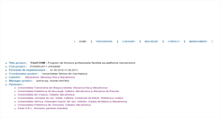Desktop Screenshot of flexform.ro